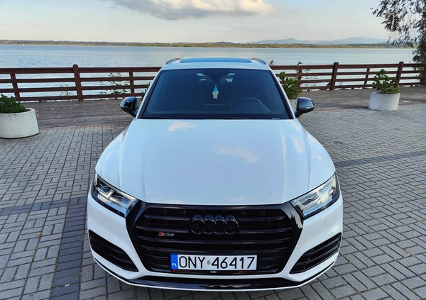 Audi SQ5 cena 167000 przebieg: 41000, rok produkcji 2019 z Nysa małe 529